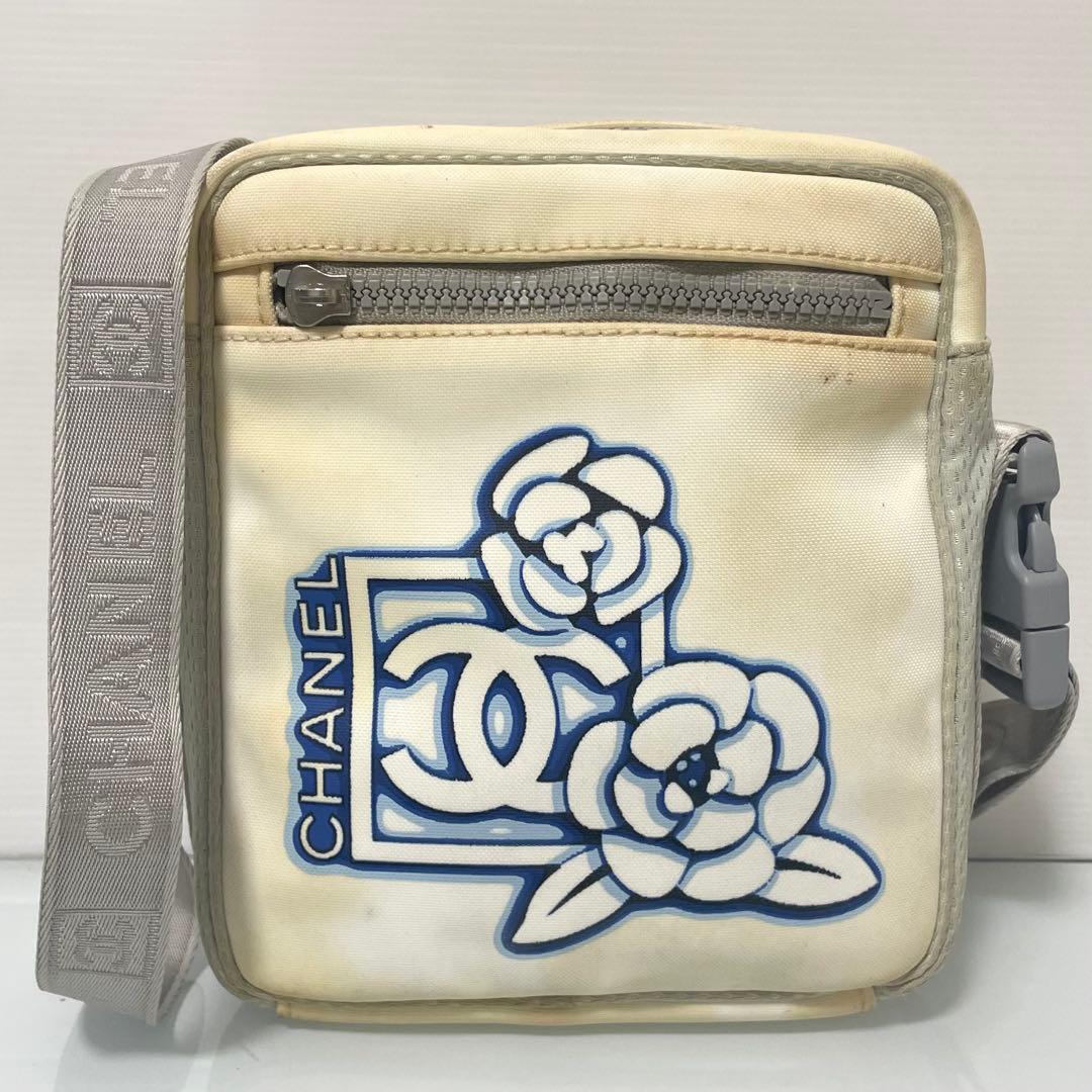 CHANEL シャネルスポーツ カメリア ショルダーバッグ ココマーク ジャンク