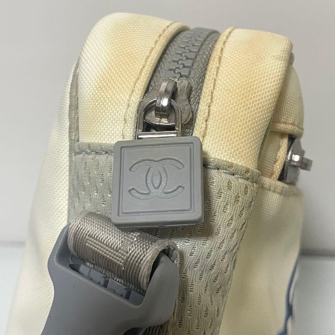 CHANEL シャネルスポーツ カメリア ショルダーバッグ ココマーク ジャンク