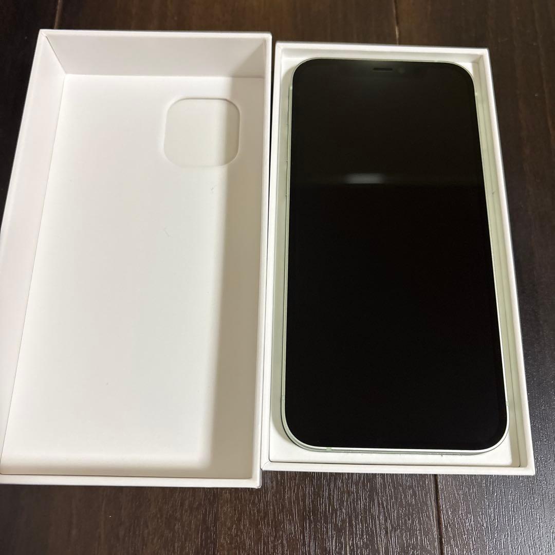 iPhone12 128GB グリーン　中古　SIMフリー　安心データ消去あり