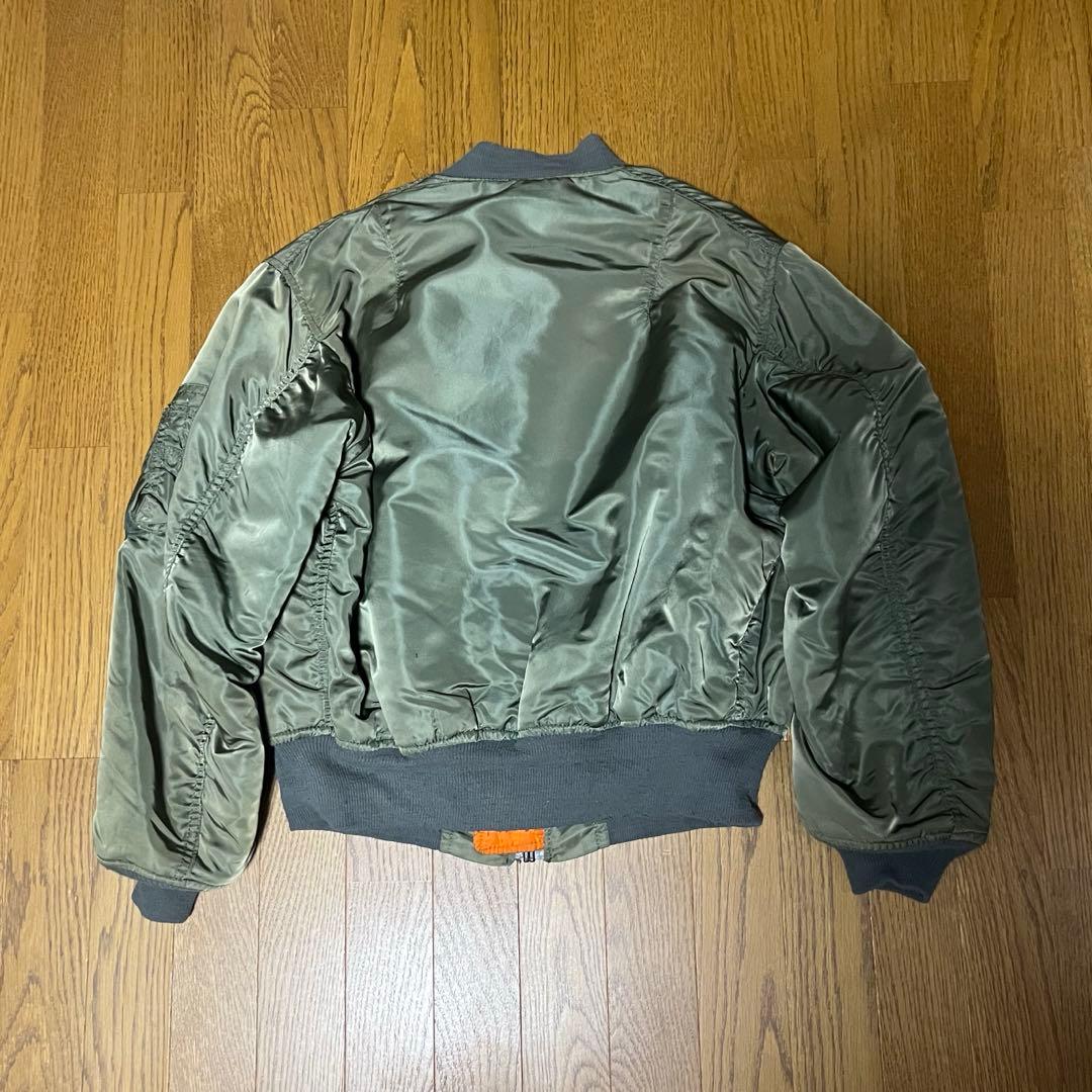 90s USA製 ALPHA MA-1 フライトジャケット
