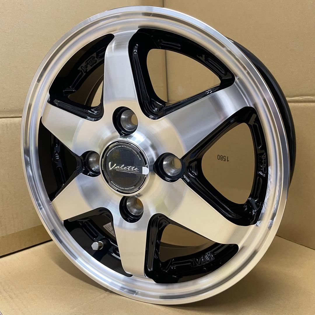 ヴァレットアンクレイ 12インチ 4.00B +43 PCD100/4 ホイール