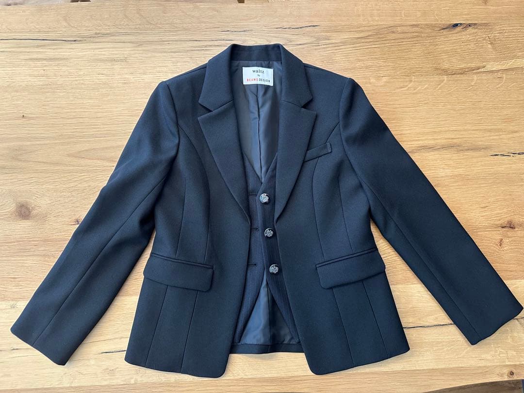 BEAMS DESIGN フォーマルスーツ 160 上下セット　女の子用