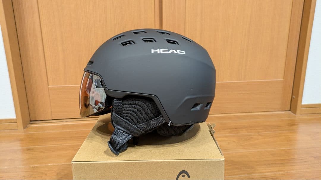 【試着のみ】HEAD RADAR ヘルメット XL/XXL 黒　ブラック