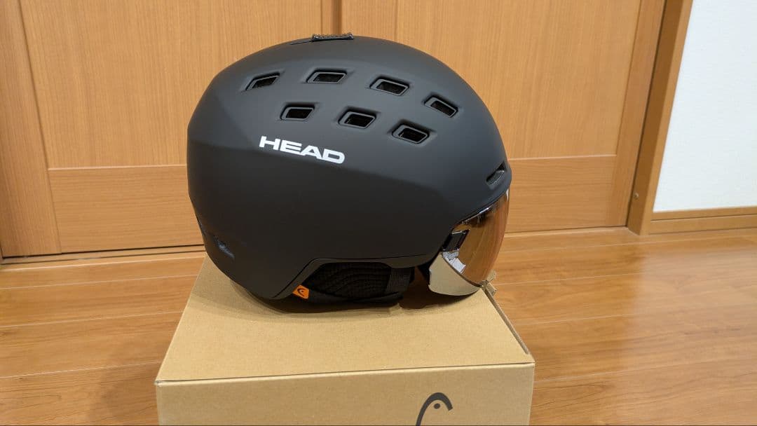 【試着のみ】HEAD RADAR ヘルメット XL/XXL 黒　ブラック
