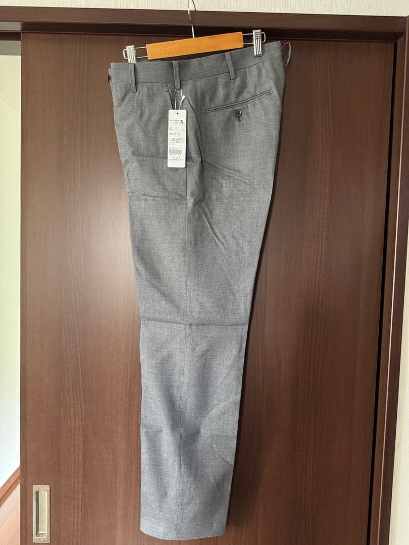 鎌倉シャツ ZIBQ66_15 ウールスラックス（ノータック）未使用 サイズ48