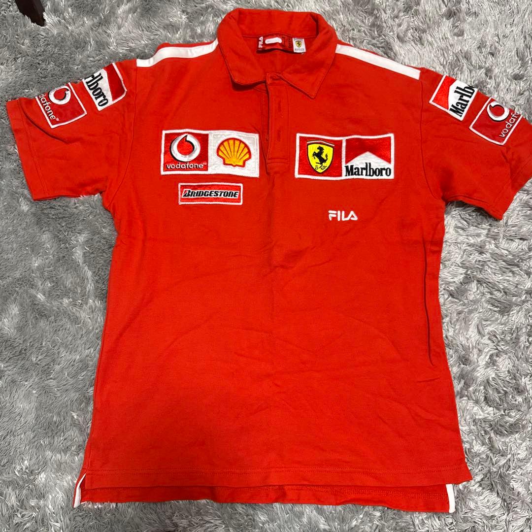 フェラーリ F1 FILA製 ポロシャツ