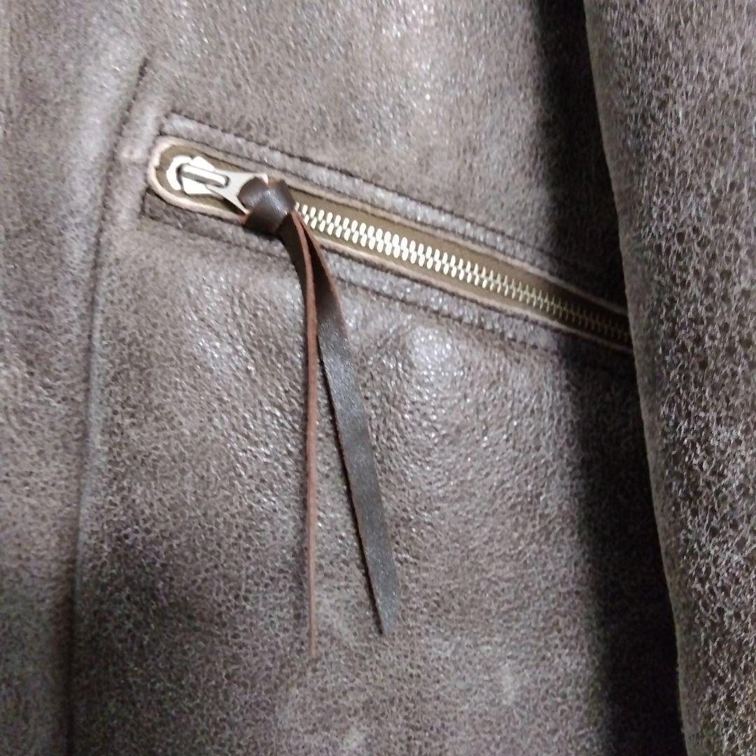 【タイムセール】AVIREX7522 B-6　ブラウン　XL