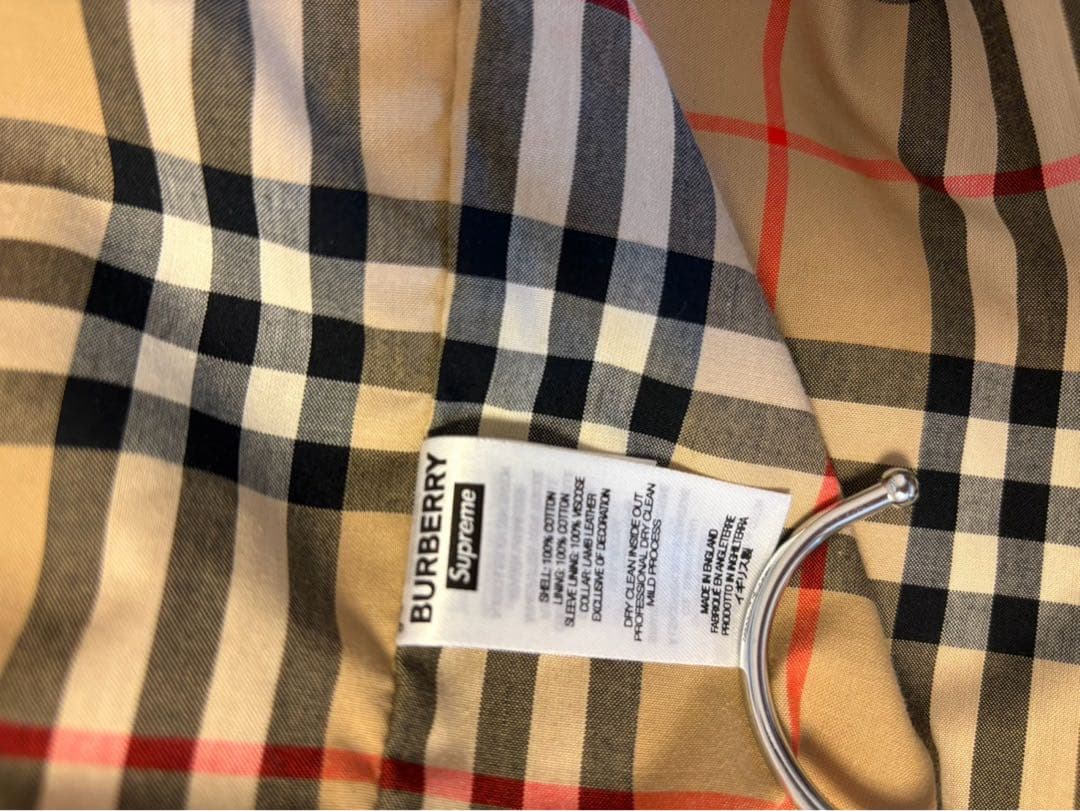 M*読様 Supreme / Burberry Leather Collar T