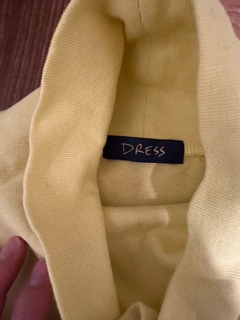 トップス DRESS Cotton Plane Turtleneck