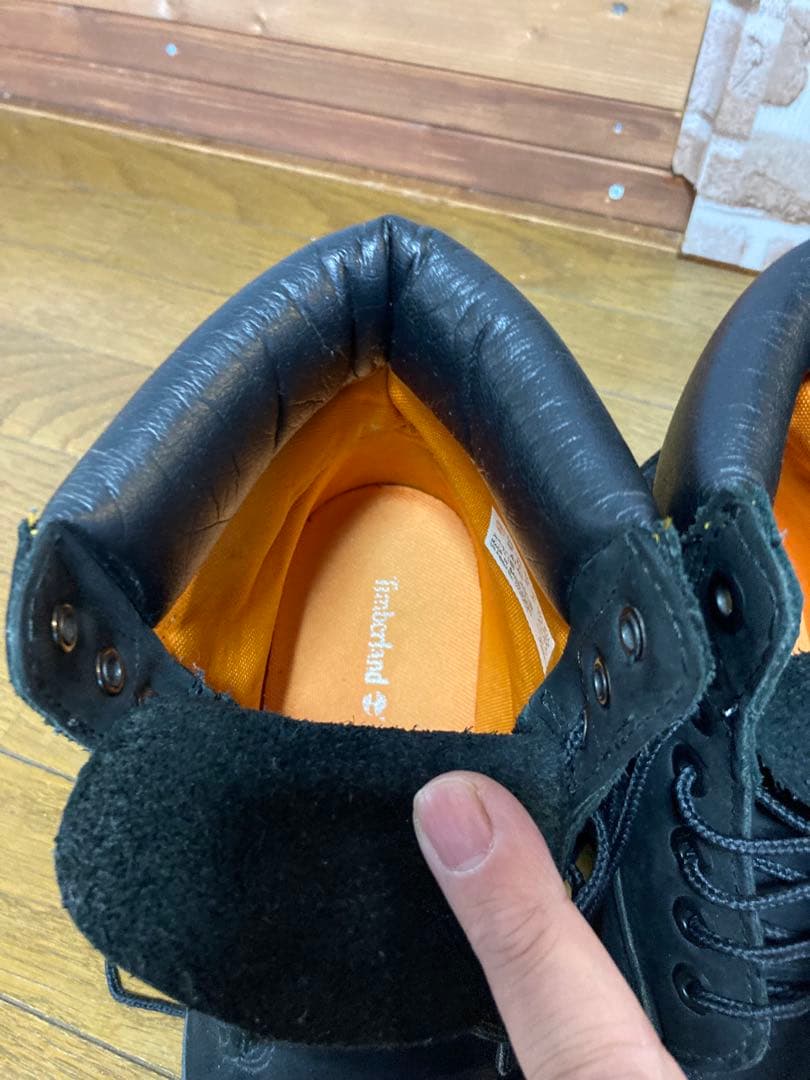 ティンバーランド6inラドフォード ウォタープルーフブラック9wです