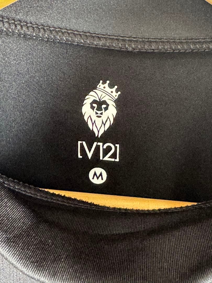 V12 DOT RIB L/S MOCK メンズ モックネック M