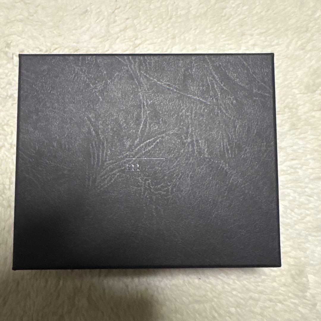 エムピウ m+ millefoglie II P25 財布　ブラック