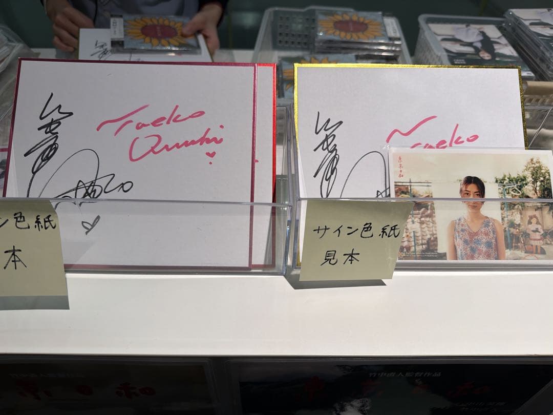 中山美穂 東京日和 DVD + CD 超希少 竹中直人 大貫妙子 サイン色紙付