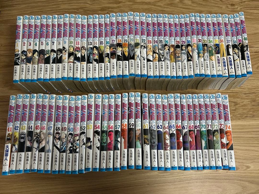 BLEACH 漫画 全74巻セット