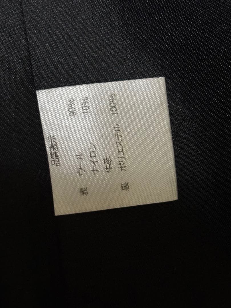 レッドムーン　日本製　レザー　ウールコート　42