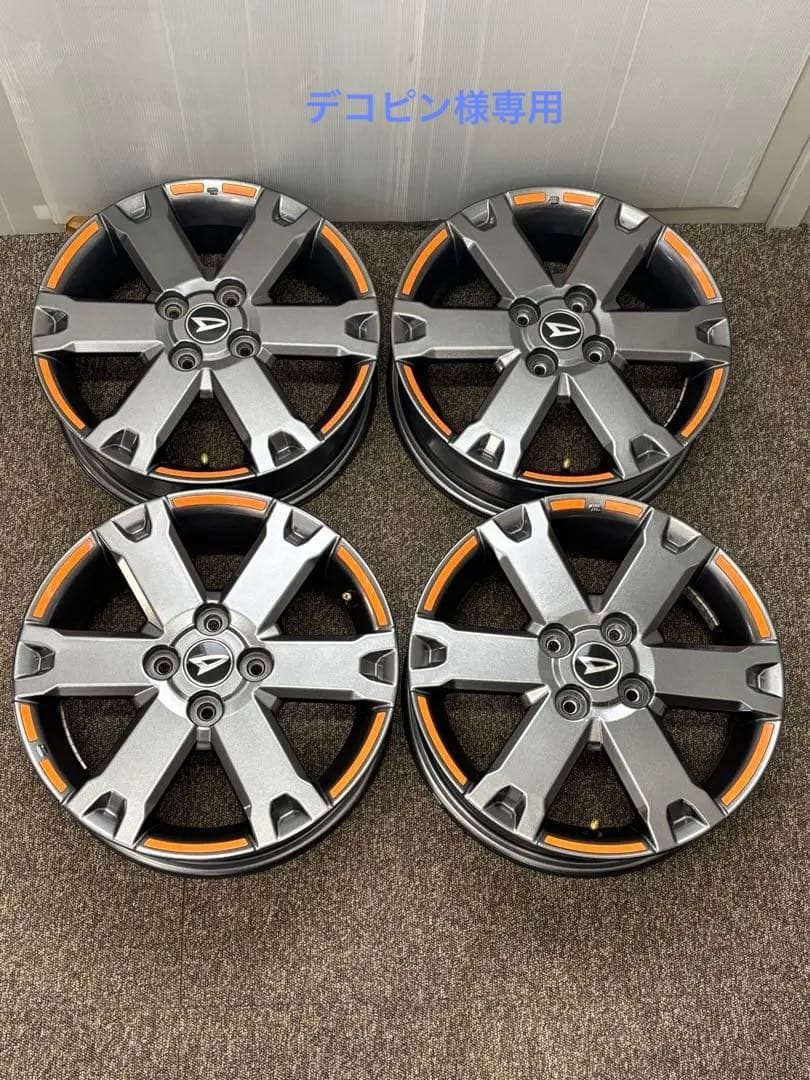 超美品‼️ダイハツ純正ホイール15×4.5J＋45 4本セット
