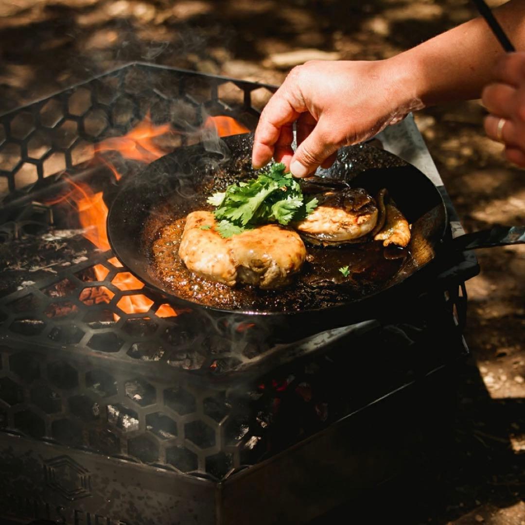 即発送新品ヒルズフィールド焚き火台フリーザ用五徳GOtoKU伊豆のぬし釣り