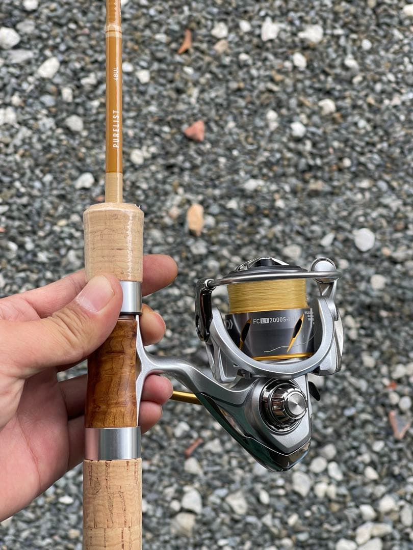 渓流セット　ロッド、リール　ルアー、小物類