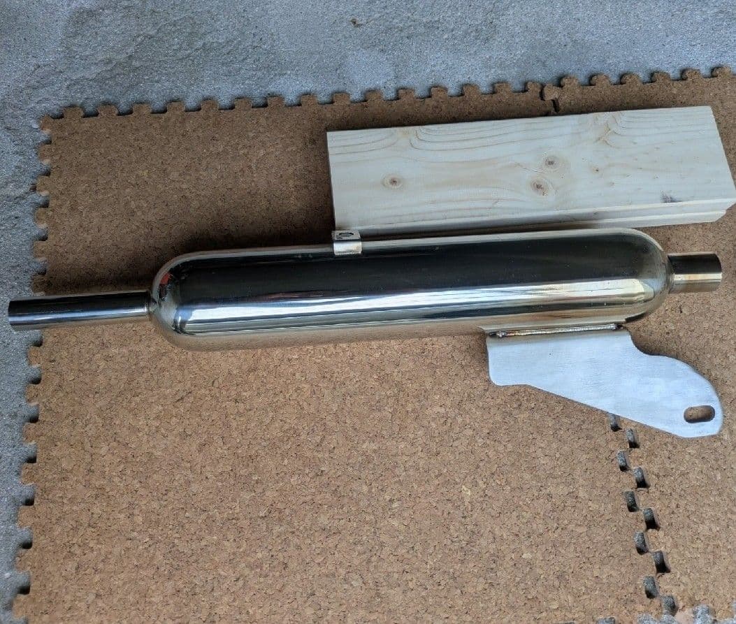 田中商会　カブ　キャプトンマフラー　JA45　JA10