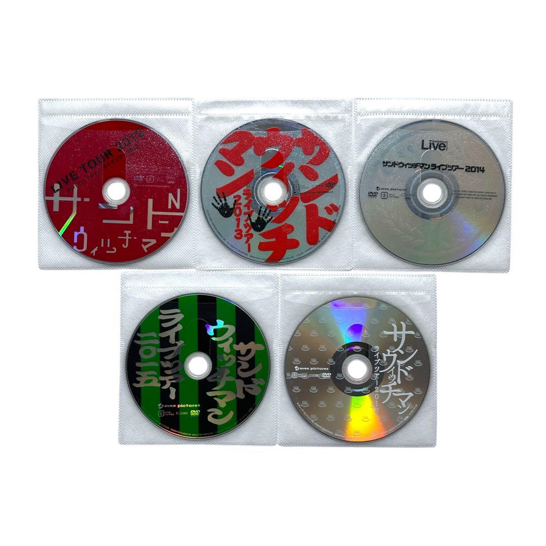 新品ケース DVD サンドウィッチマン エンタねた ライブ 全14巻 豪華セット