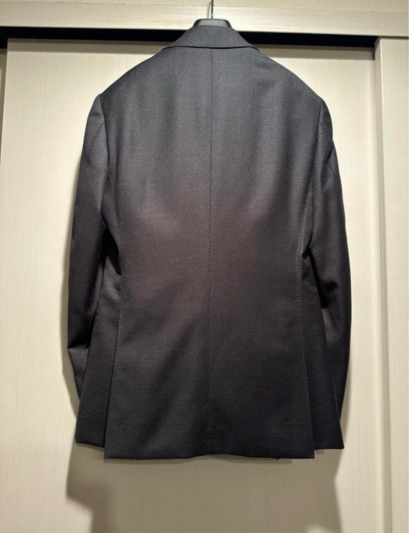 【定価約35万円】Zegna チャコールグレー スリーピース 46size