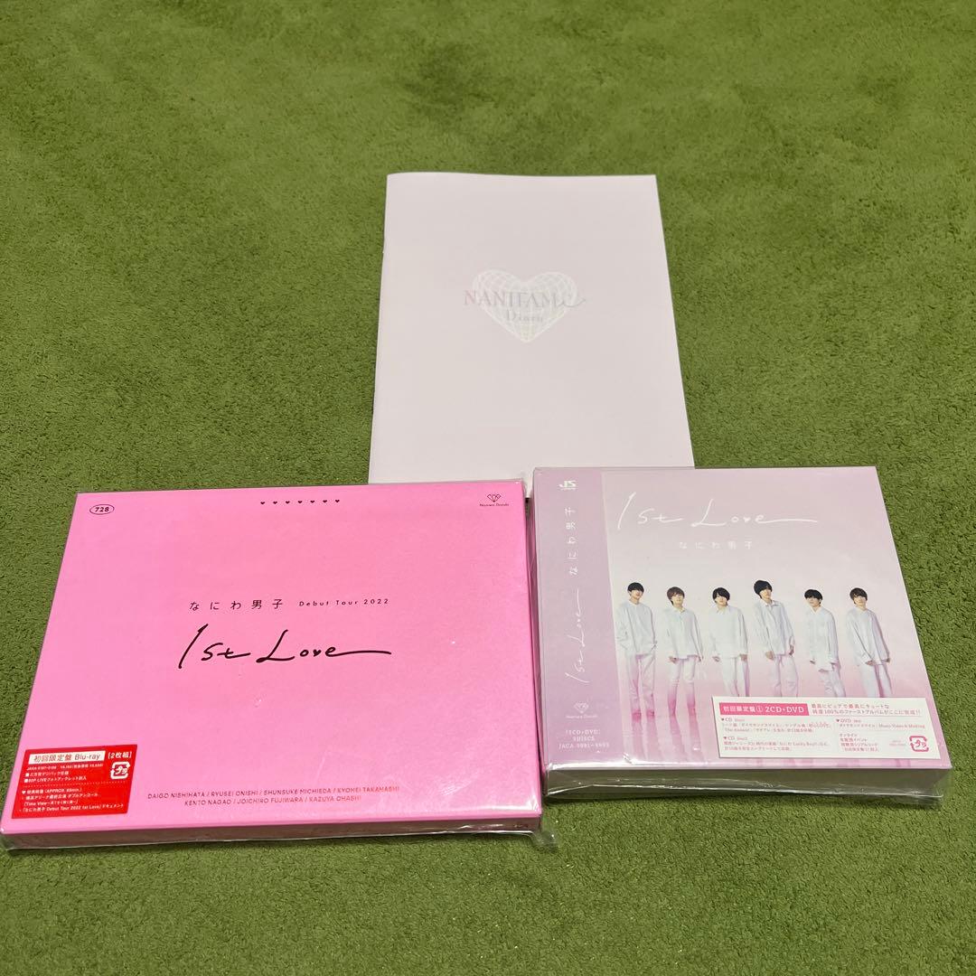 なにわ男子　1st Love 初回限定盤　Blu-ray 初回限定盤① CD