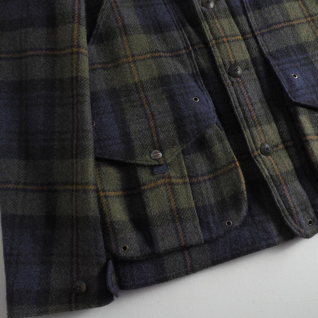ラルフローレン　ウールジャケット　カバーオール　チェック柄　美品