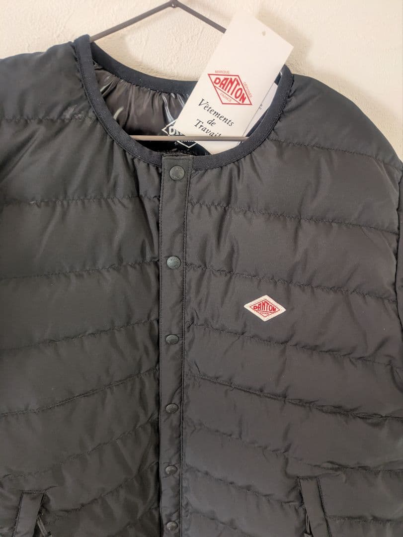 danton ダントン インナーダウン ブラック Mサイズ