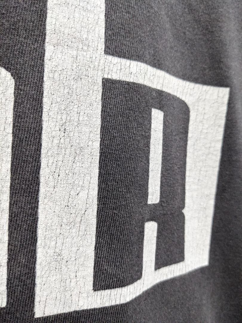 セントマイケル×FOG/ロゴプリントロンT/フェード・グランジ/ビッグシルエット