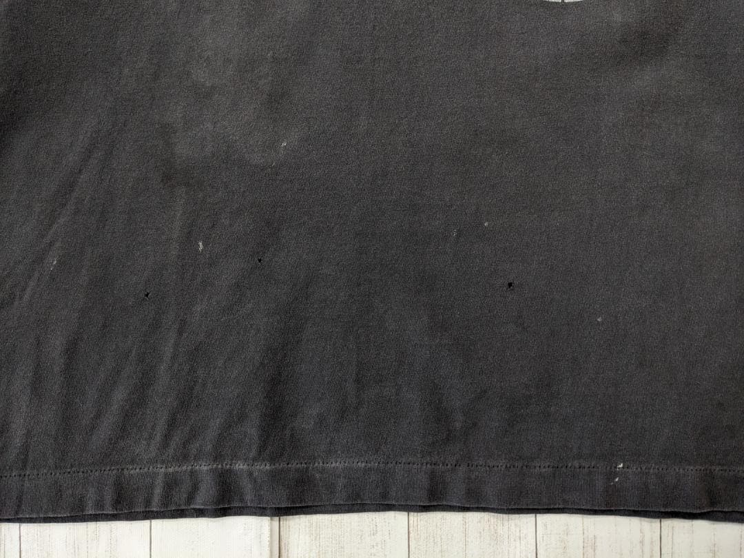 セントマイケル×FOG/ロゴプリントロンT/フェード・グランジ/ビッグシルエット