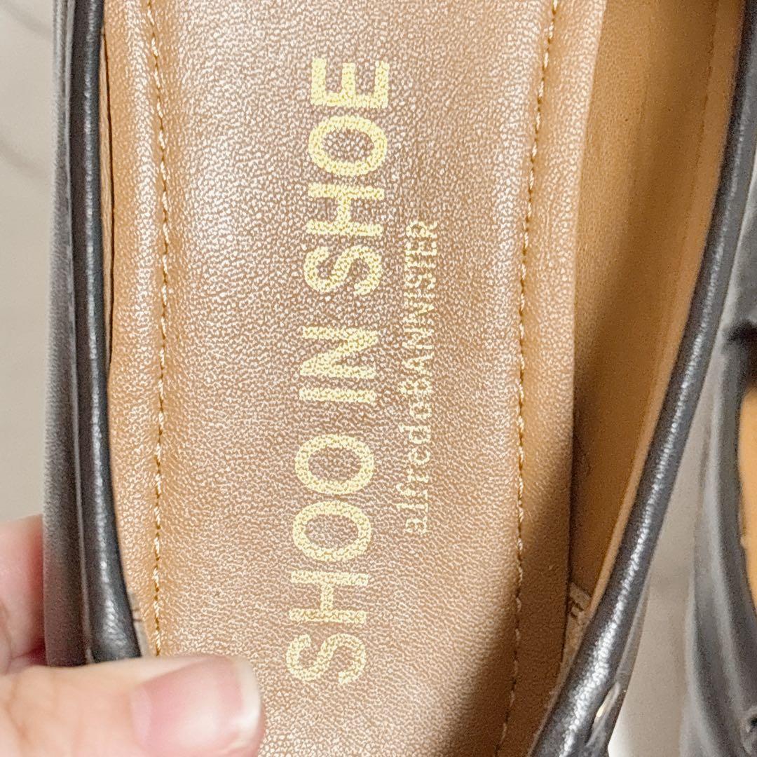 美品 アルフレッドバニスター スタンダードドライビングシューズ レザー ブラック