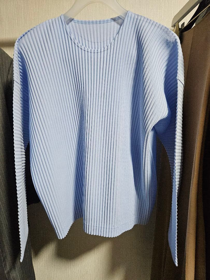 トップス 25SS MONTHLY COLOR JANUARY HOMME PLISSE