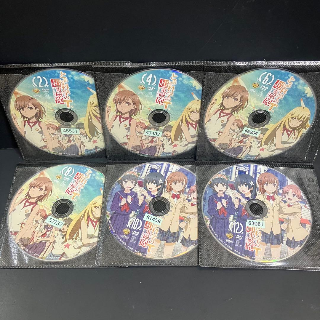とある科学の超電磁砲 レールガン T レンタルDVD アニメ 全巻完結セット