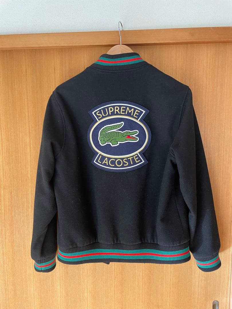 supreme ラコステ　ジャケット