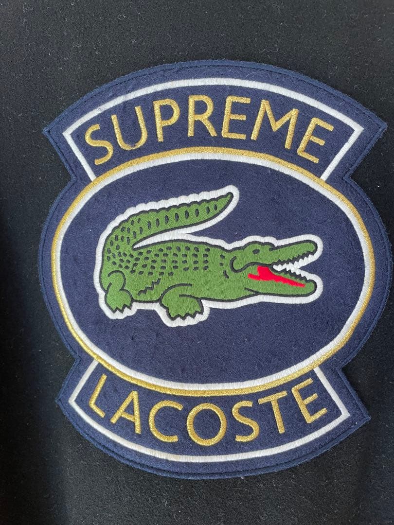 supreme ラコステ　ジャケット