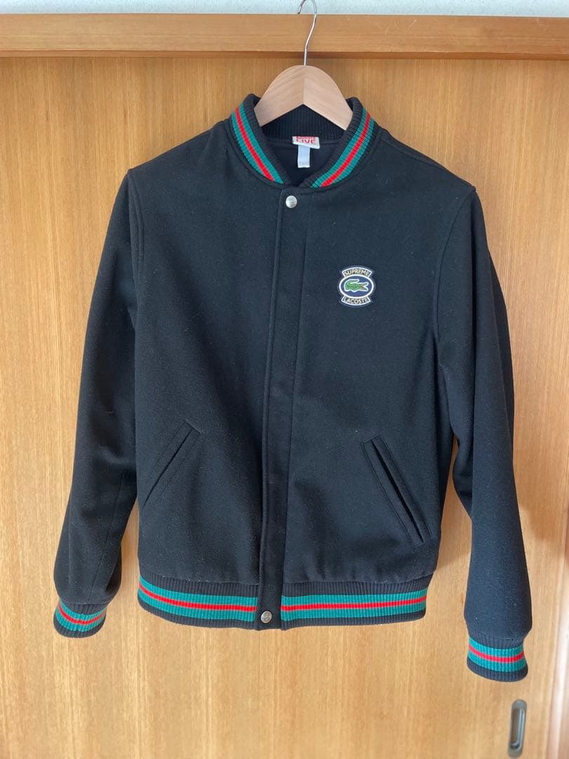 supreme ラコステ　ジャケット