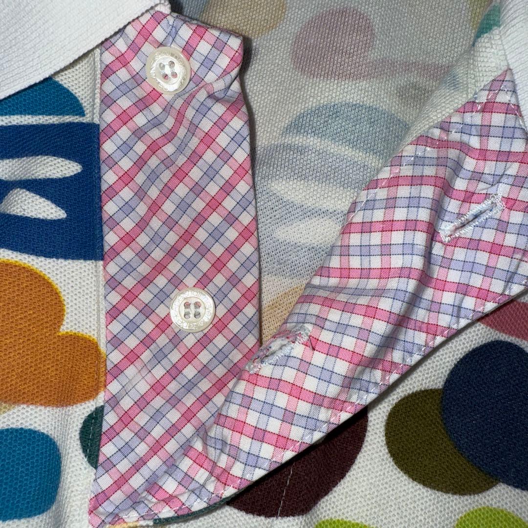 激レア APE BABY MILO エイプ ベビー ミロ 総柄 ポロシャツ M