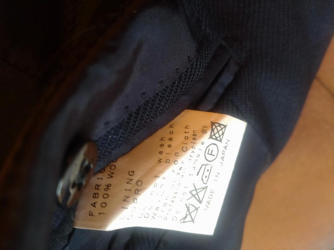 リングヂャケット 　ネイビー 　テーラードジャケット 46