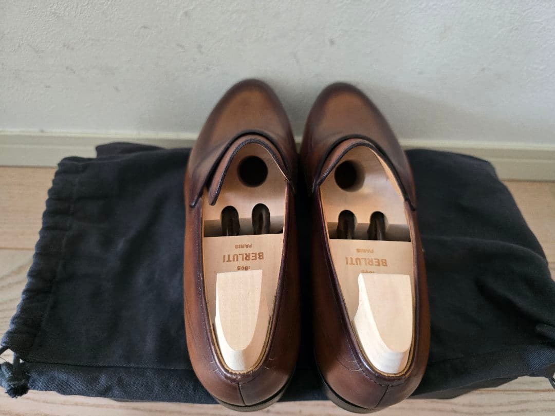 ※純正シューツリー&未使用品　ベルルッティ　ブリュレ7E