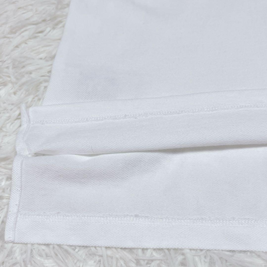 A.P.C. × LACOSTE ポロシャツ ホワイト Mサイズ F72813