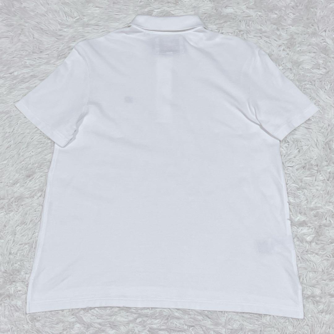 A.P.C. × LACOSTE ポロシャツ ホワイト Mサイズ F72813