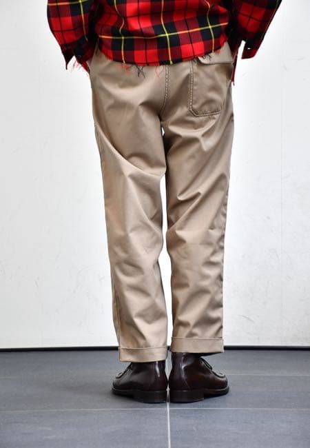・マルニ　MARNI Workwear gabardine PTテーパードパンツ