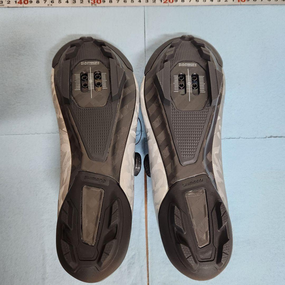 SHIMANO 自転車シューズ SPD 42 グレー/カモフラージュ RX-8