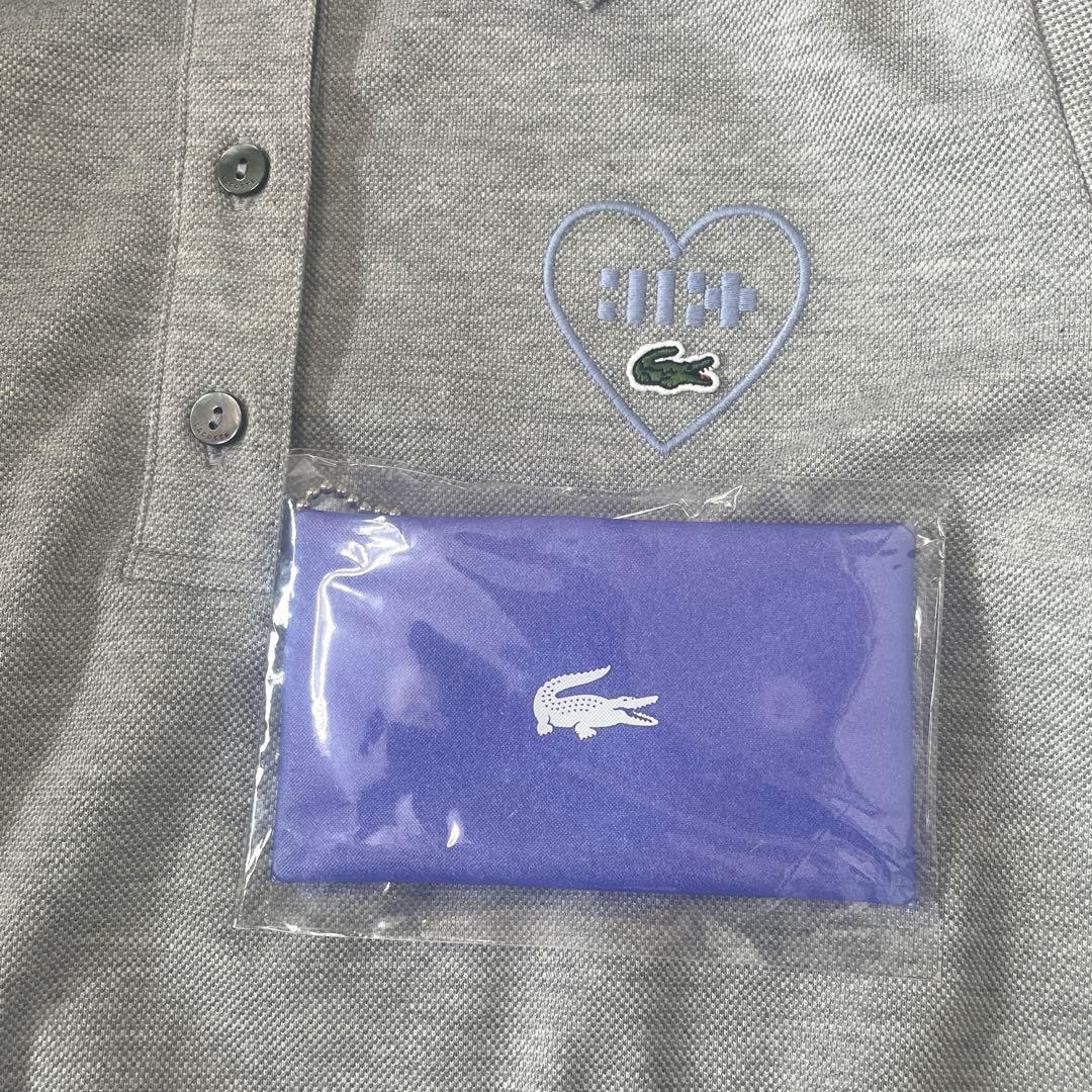 ILLIT LACOSTE アイリット　ラコステ　クロップドポロ