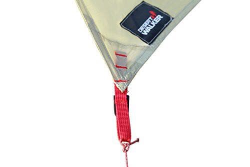 Desert Walker超軽量タープとFIELDOOR アルミポール 2本