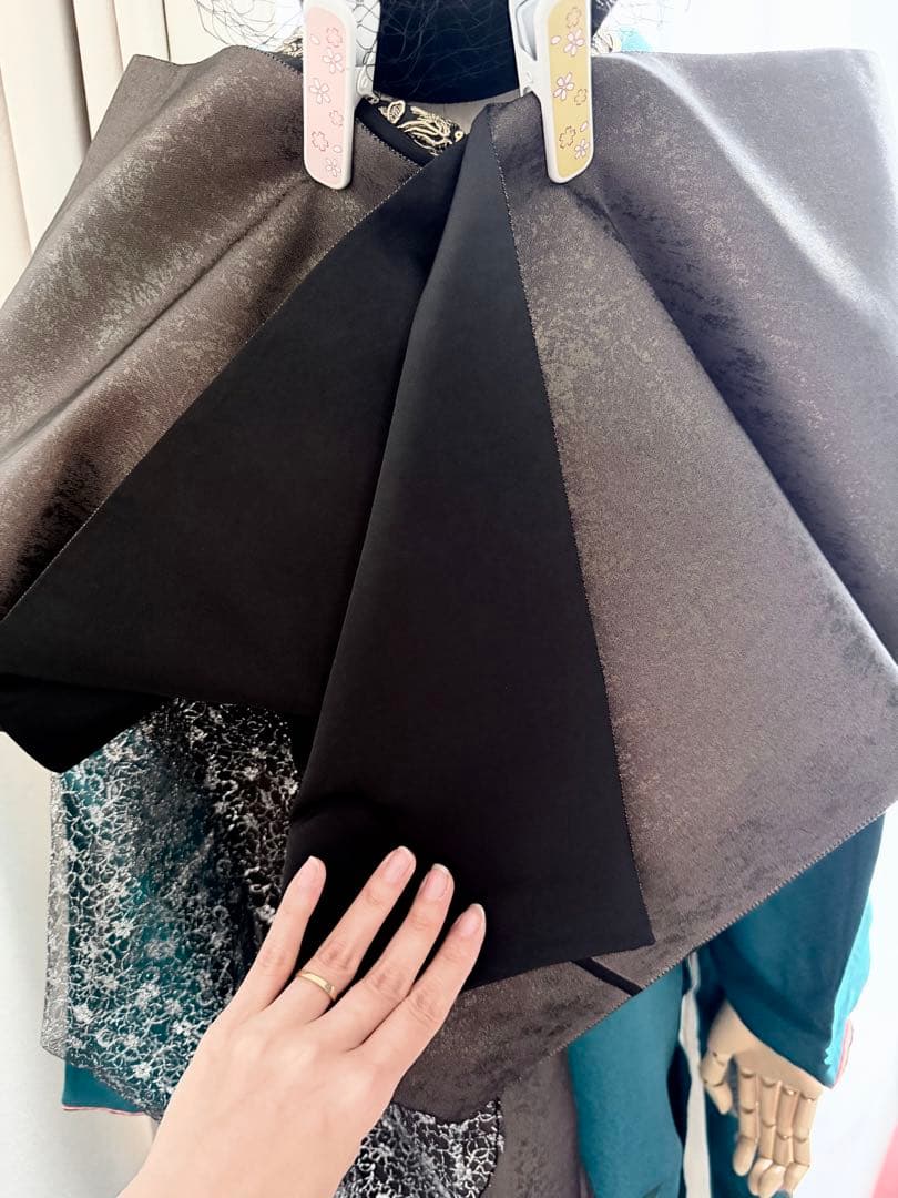 綺麗ブルー　振袖　フルセット