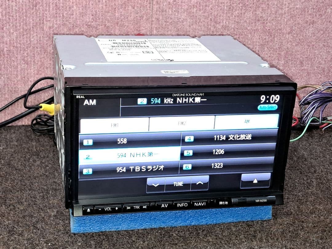 タッチ新品★三菱電機 NR-MZ90 BT対応・DVD再生・地デジTV★動作良好