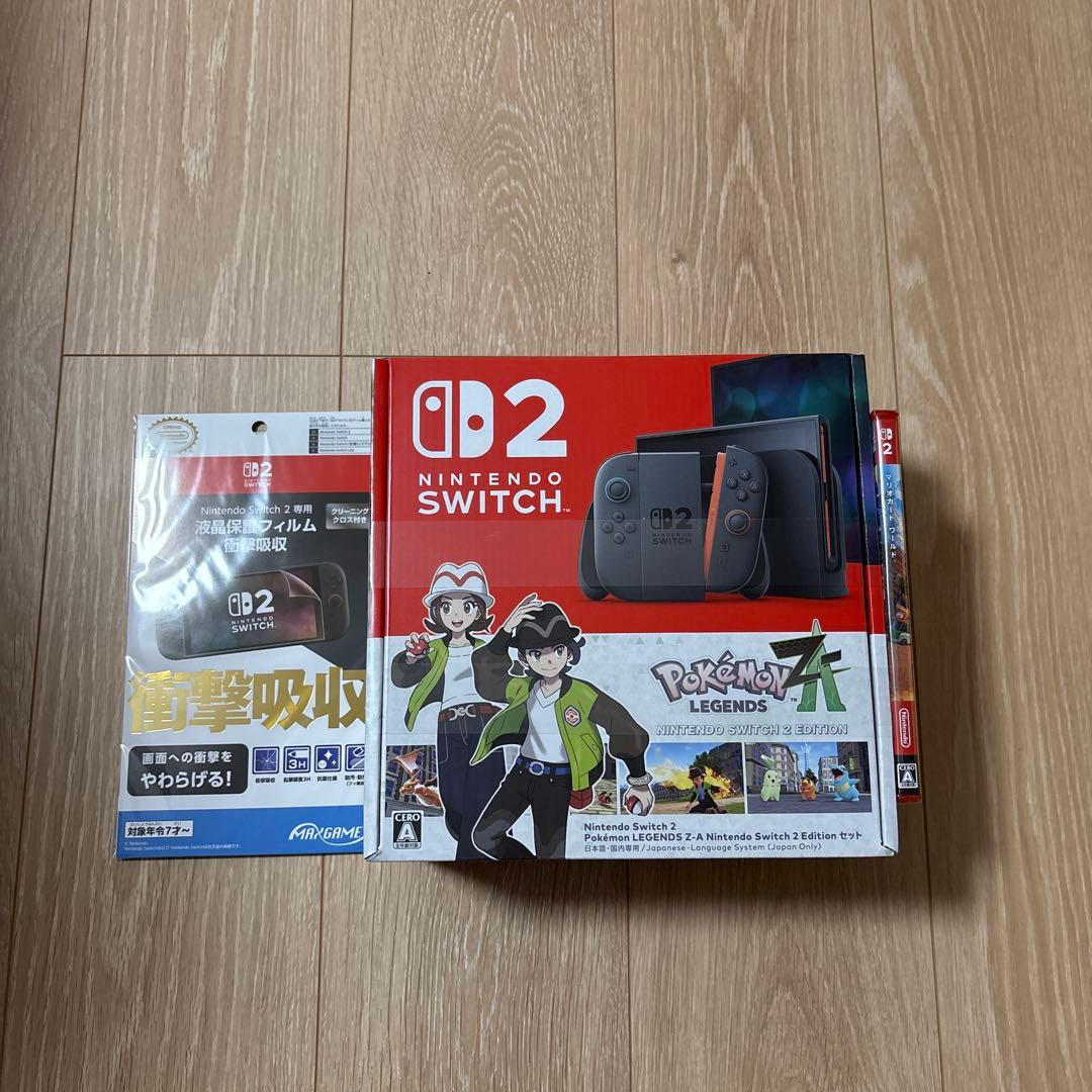 Nintendo Switch 2 + ポケモンレジェンズ + マリオカート