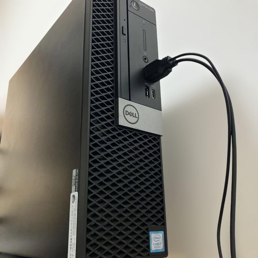 中古　Dell デスクトップPC OptiPlex5060 i7-8700