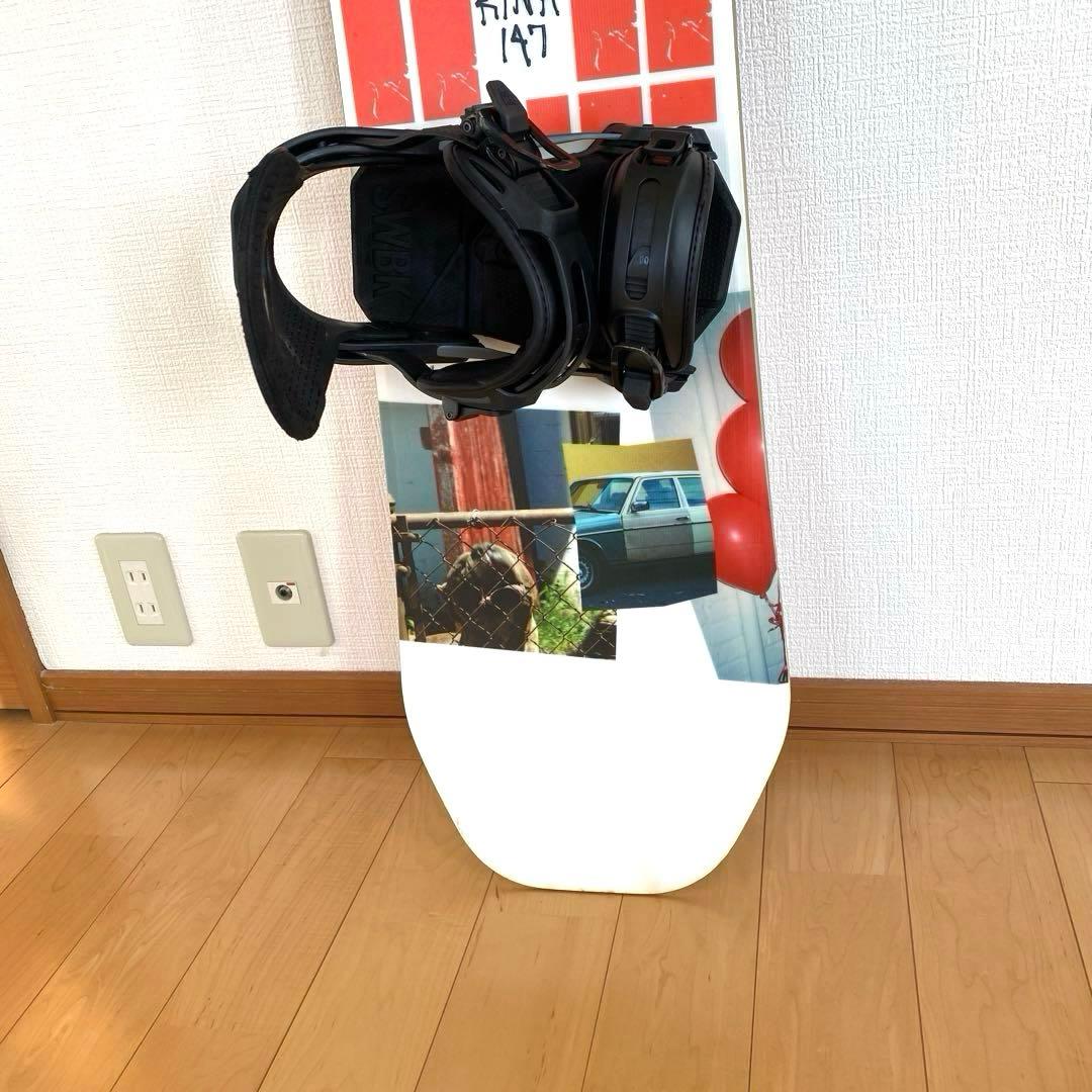 ライド ride 147cm ビンディングセット　送料込